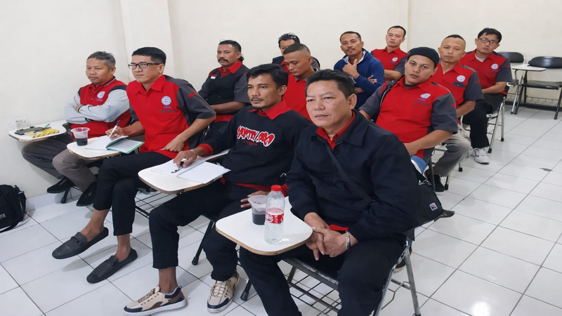 Pendidikan Khusus PUK GSPMII PT. Duta Sarana Perkasa di PUSDIKLAT GSPMII